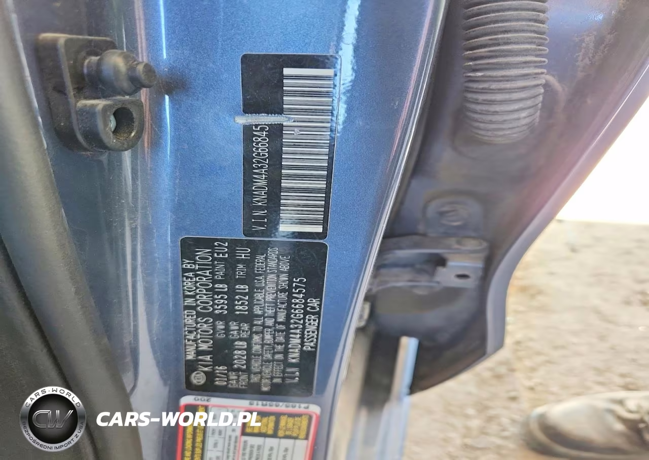 2016 Kia Rio Lx VIN:KNADM4A32G6684575 - 12