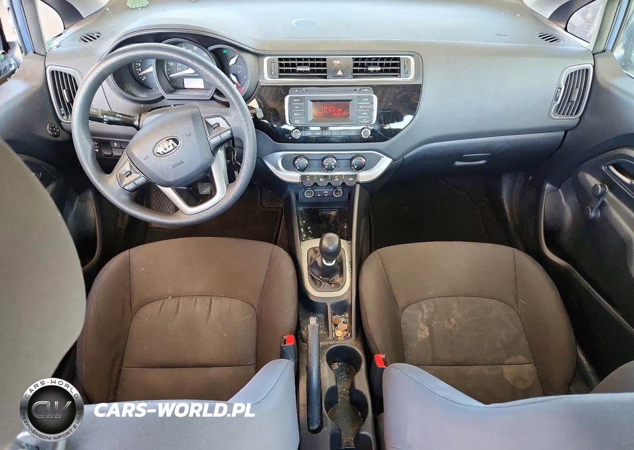2016 Kia Rio Lx VIN:KNADM4A32G6684575 - 8