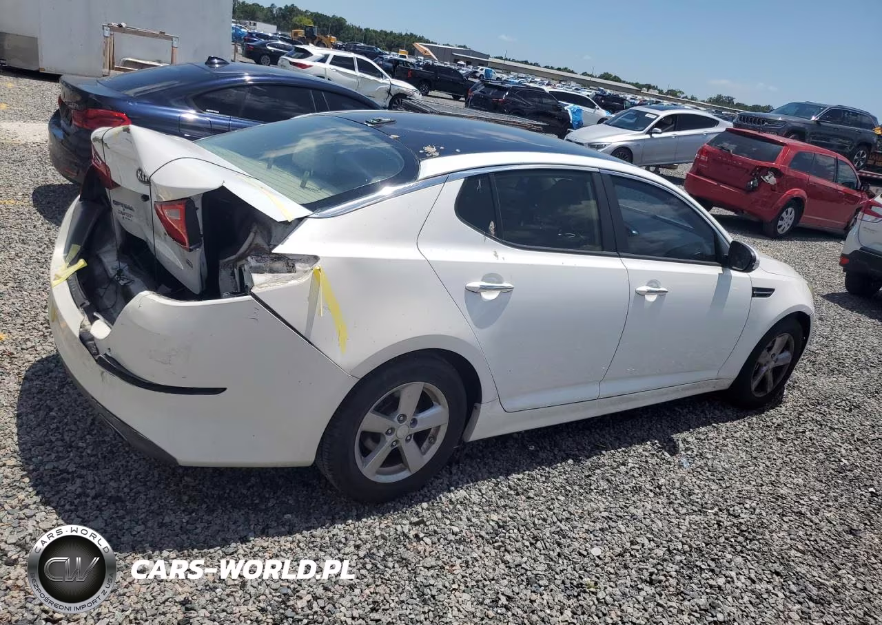 2014 Kia Optima Lx VIN:5XXGM4A7XEG321975 - 3