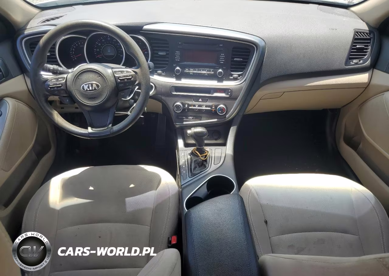2014 Kia Optima Lx VIN:5XXGM4A7XEG321975 - 8