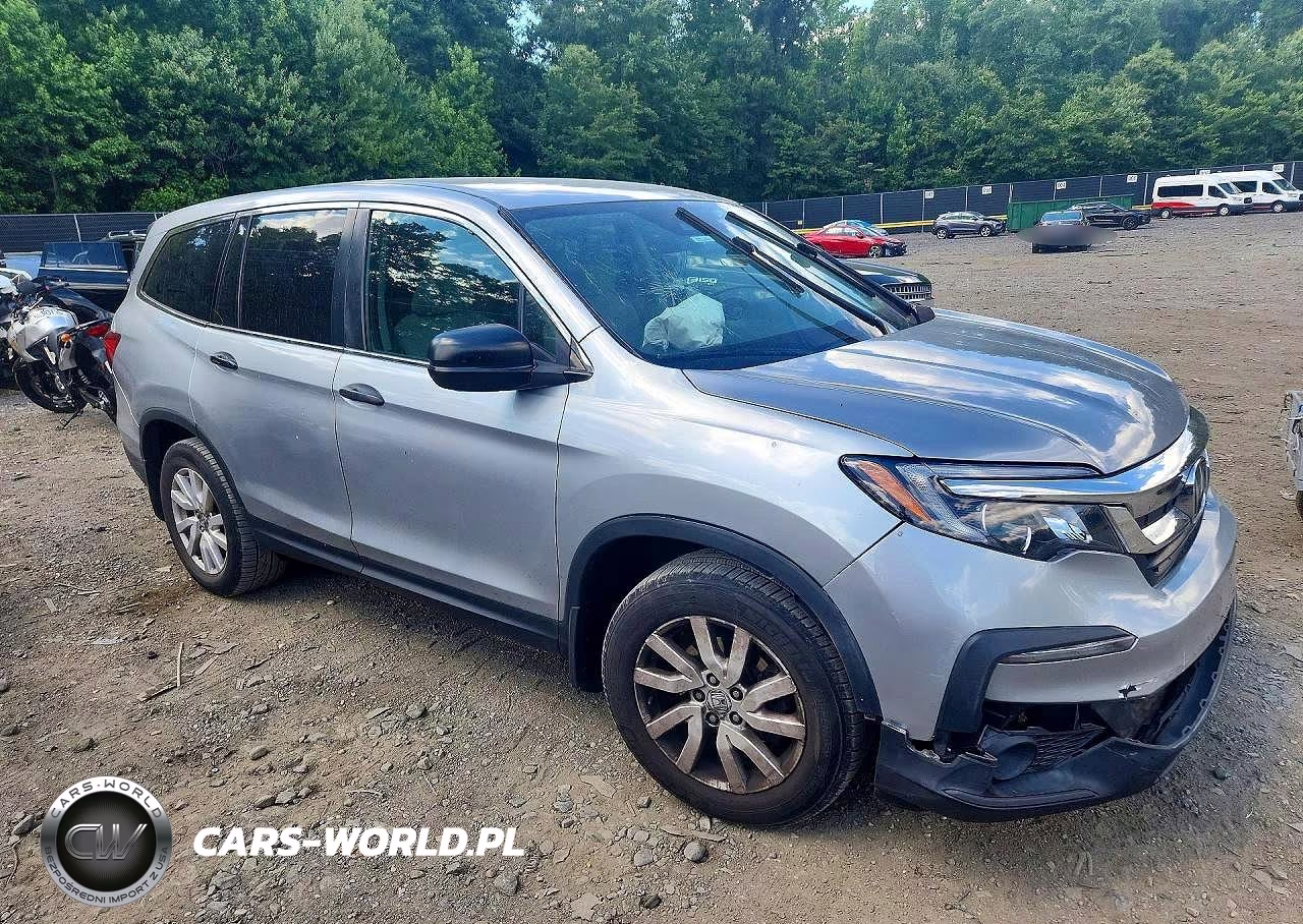 2020 Honda Pilot Lx VIN:5FNYF5H18LB018568 - 4