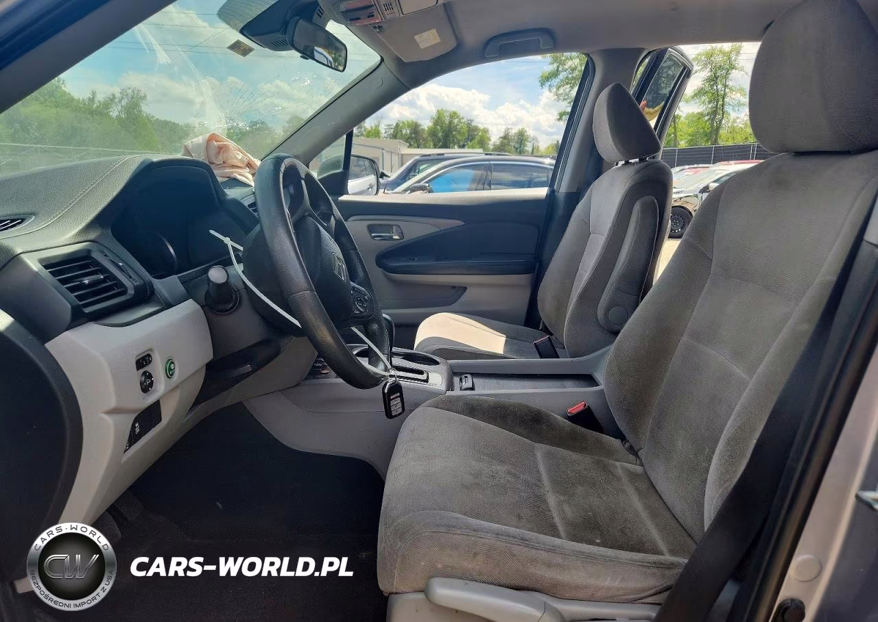 2020 Honda Pilot Lx VIN:5FNYF5H18LB018568 - 7