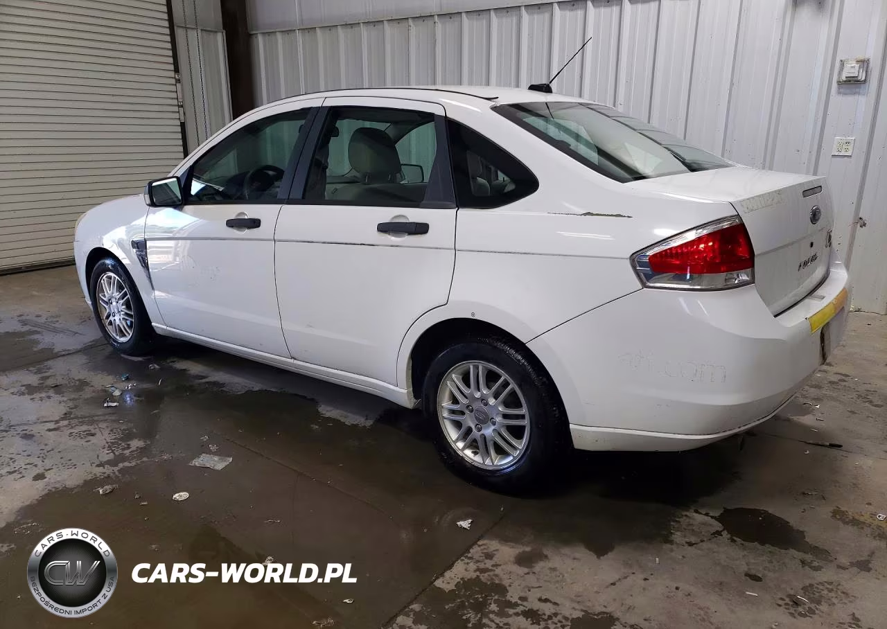 2008 Ford Focus Se VIN:1FAHP35N98W182641 - 2