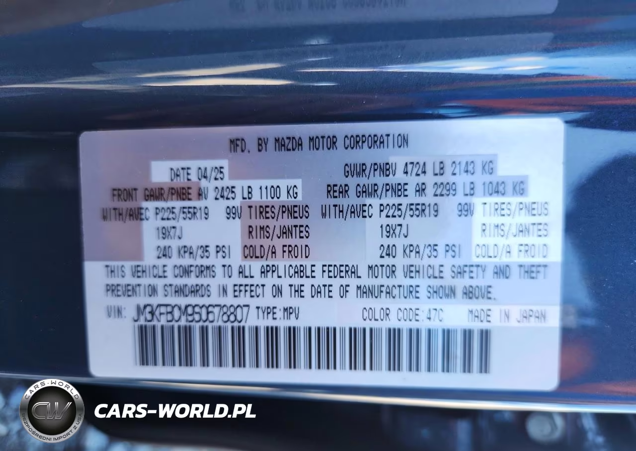 2025 Mazda Cx-5 Preferred VIN:JM3KFBCM9S0678807 - 14