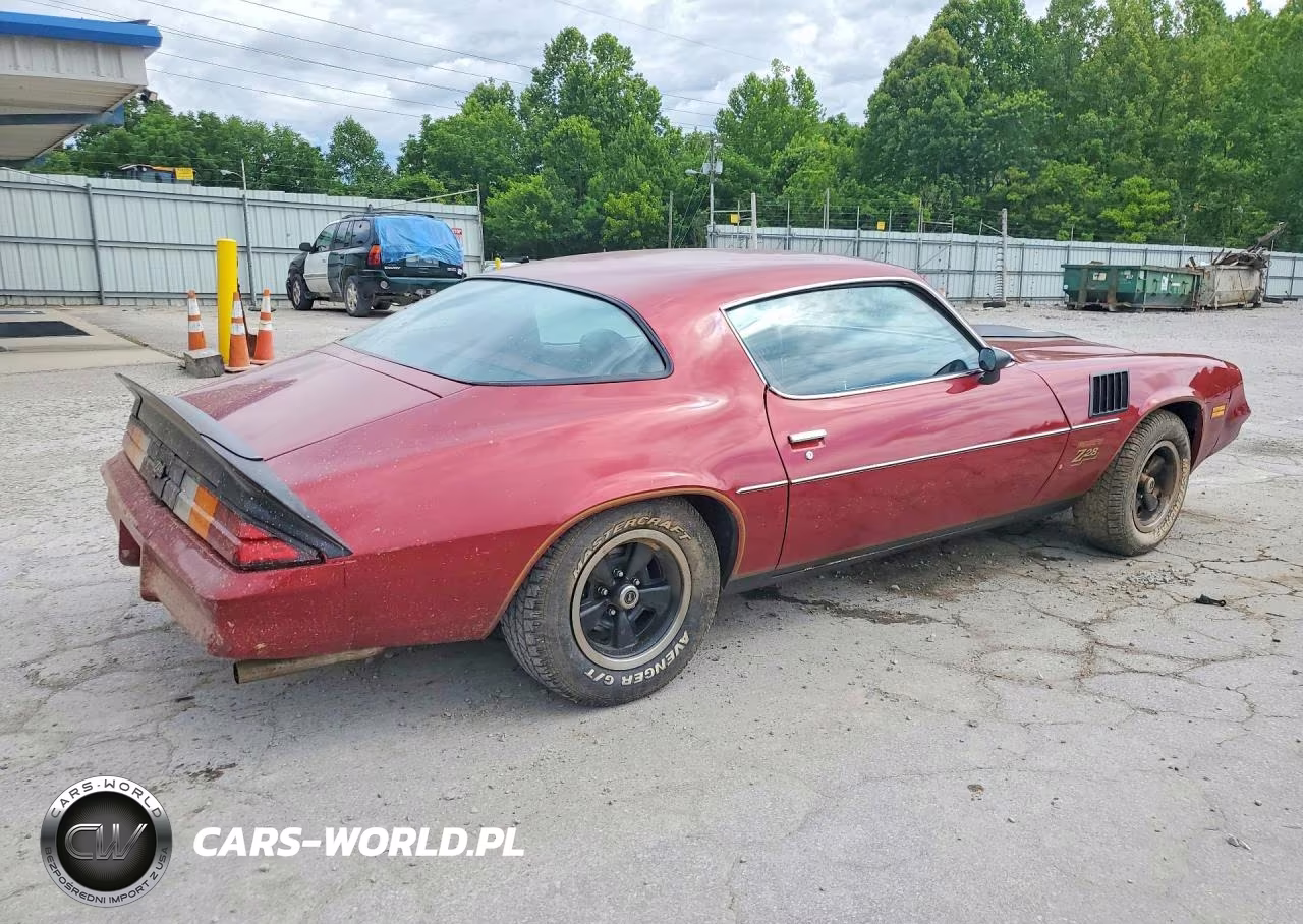 1978 Chevrolet Camaro Z28 VIN:1Q87L8L626639 - 3