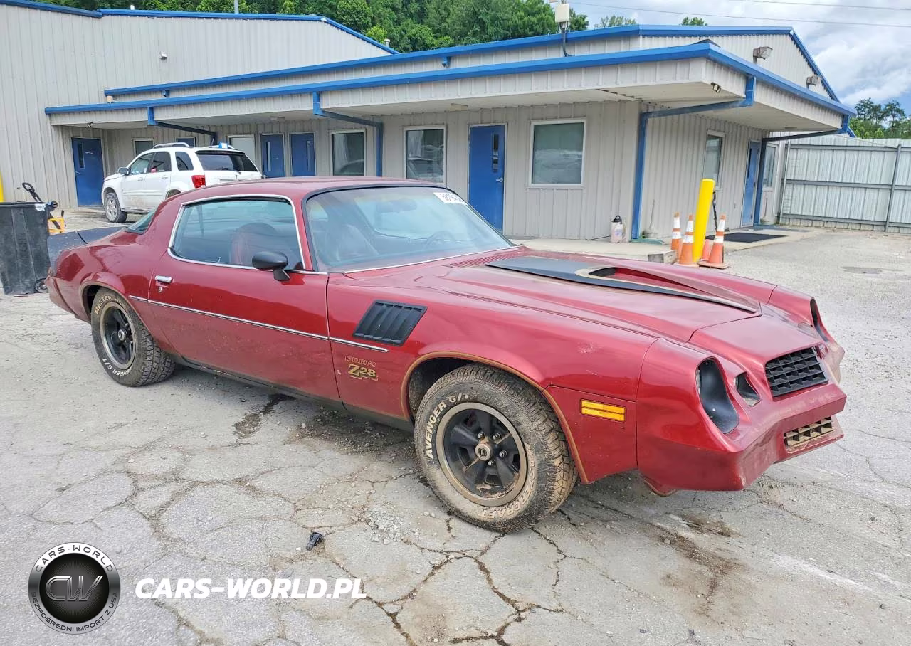 1978 Chevrolet Camaro Z28 VIN:1Q87L8L626639 - 4