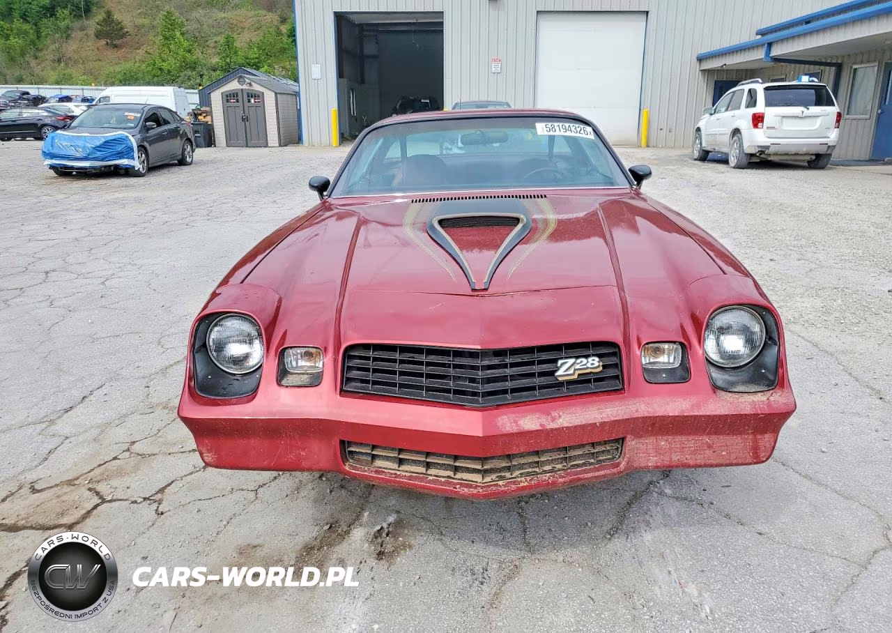 1978 Chevrolet Camaro Z28 VIN:1Q87L8L626639 - 5