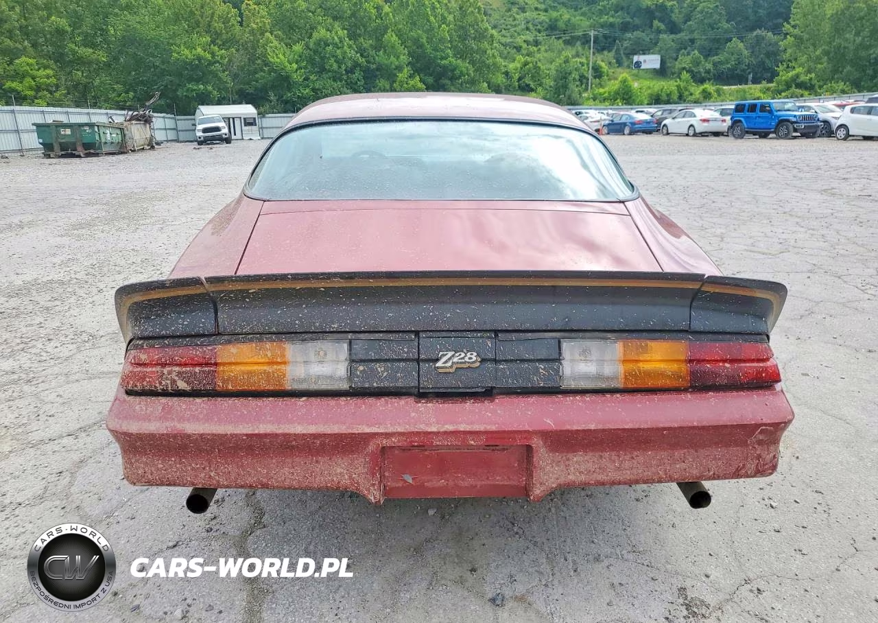1978 Chevrolet Camaro Z28 VIN:1Q87L8L626639 - 6