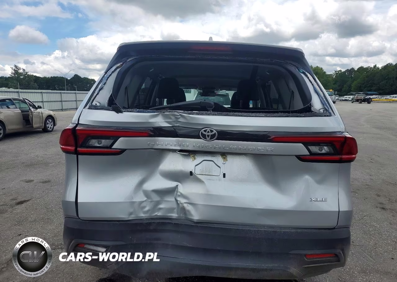 2025 Toyota Grand Highlander Xle VIN:5TDAAAA58SS020174 - 6