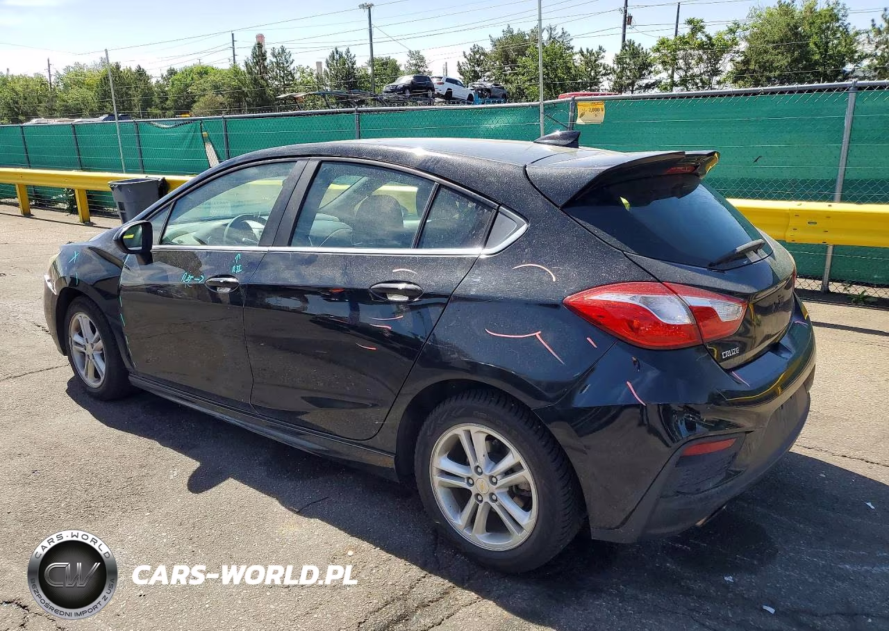 2017 Chevrolet Cruze Lt VIN:3G1BE6SMXHS506915 - 2