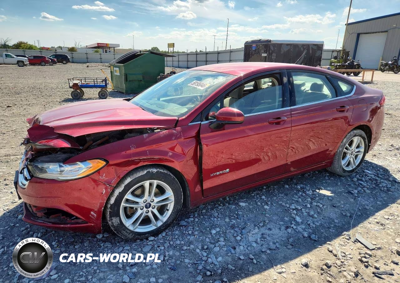 2018 Ford Fusion Se Hybrid – zdjęcie 1 z 12
