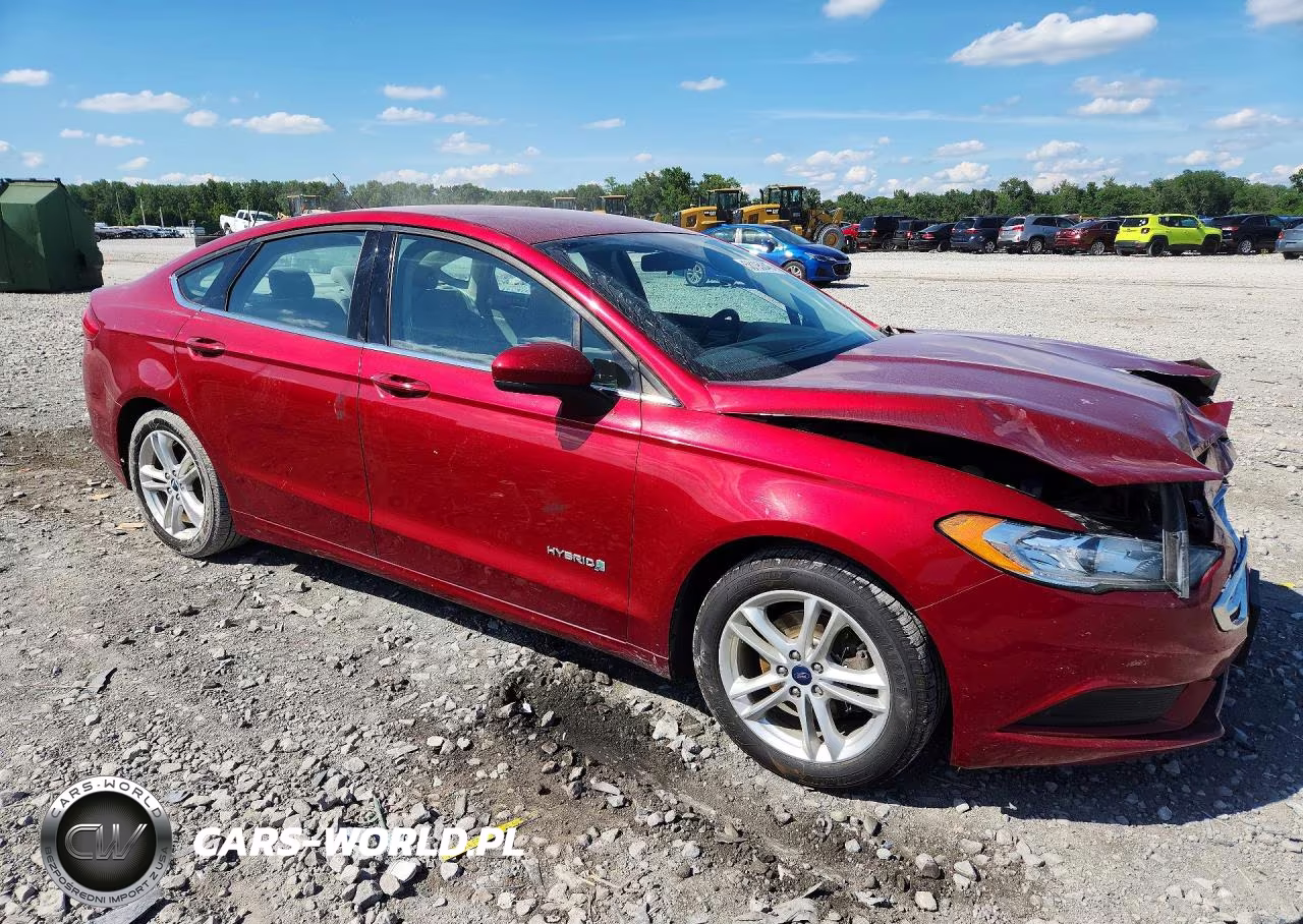 2018 Ford Fusion Se Hybrid VIN:3FA6P0LU4JR208636 - 4