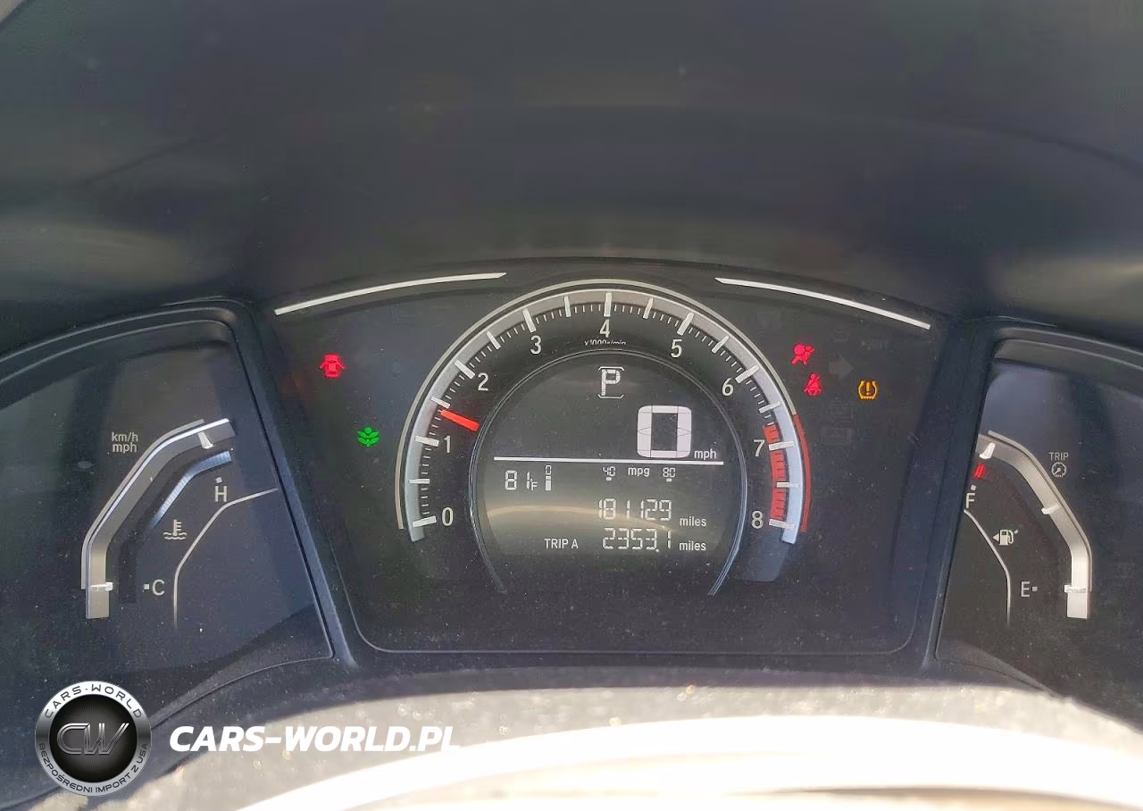 2017 Honda Civic Lx VIN:2HGFC2F5XHH525169 - 9