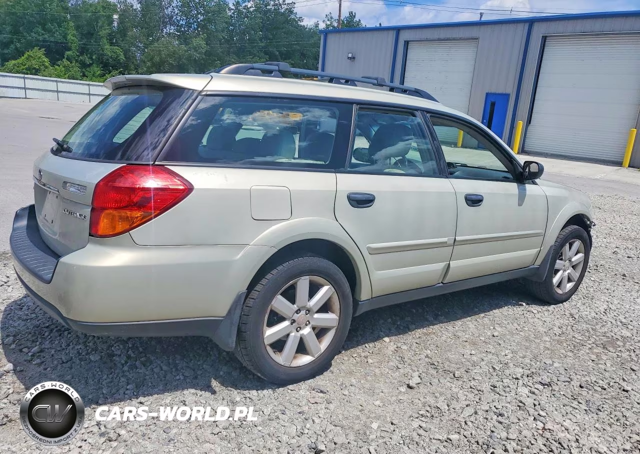 2007 Subaru Outback Outback 2.5I VIN:4S4BP61C577318919 - 3