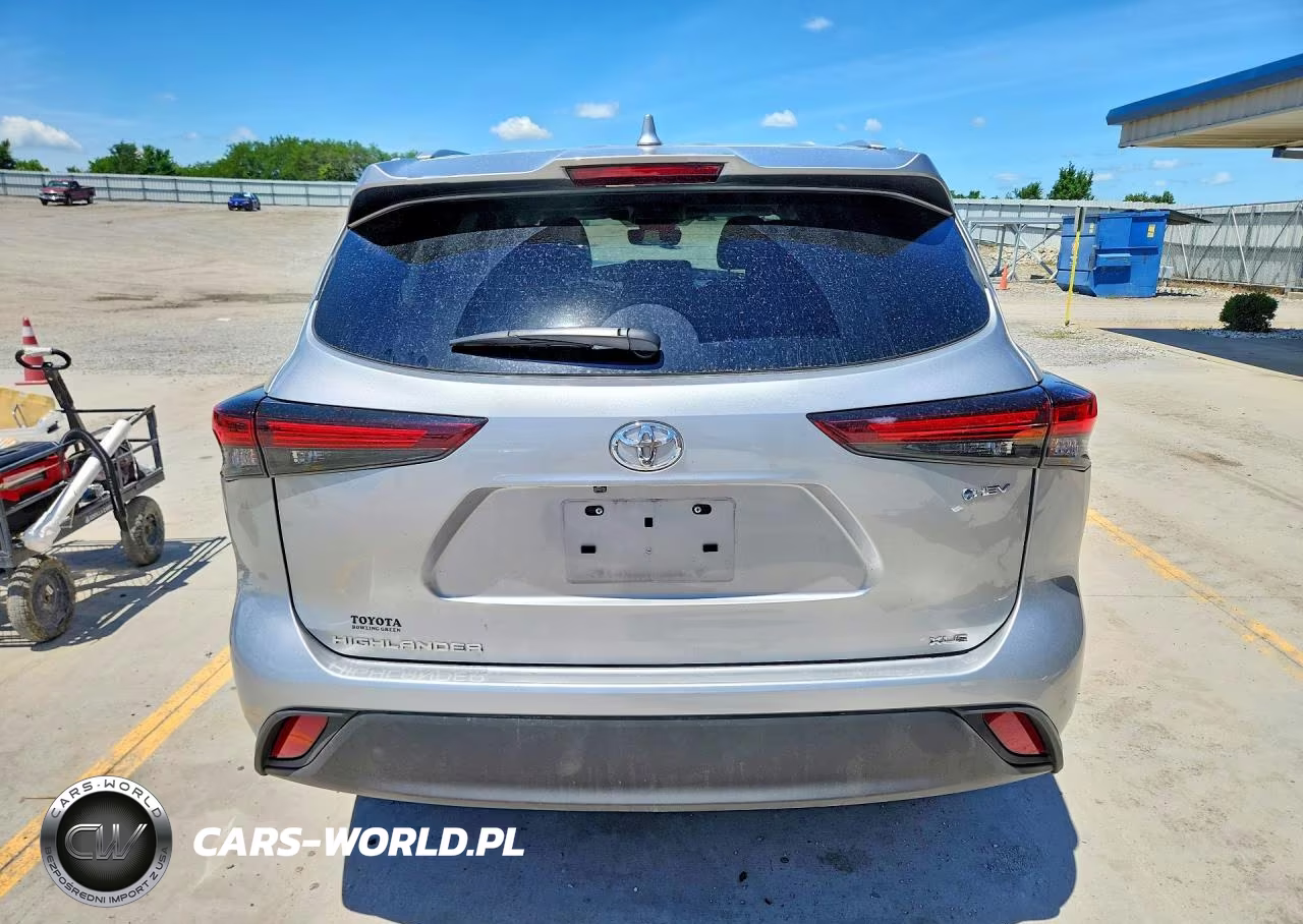 2025 Toyota Highlander Hybrid Xle VIN:5TDKBRCH9SS682126 - 6