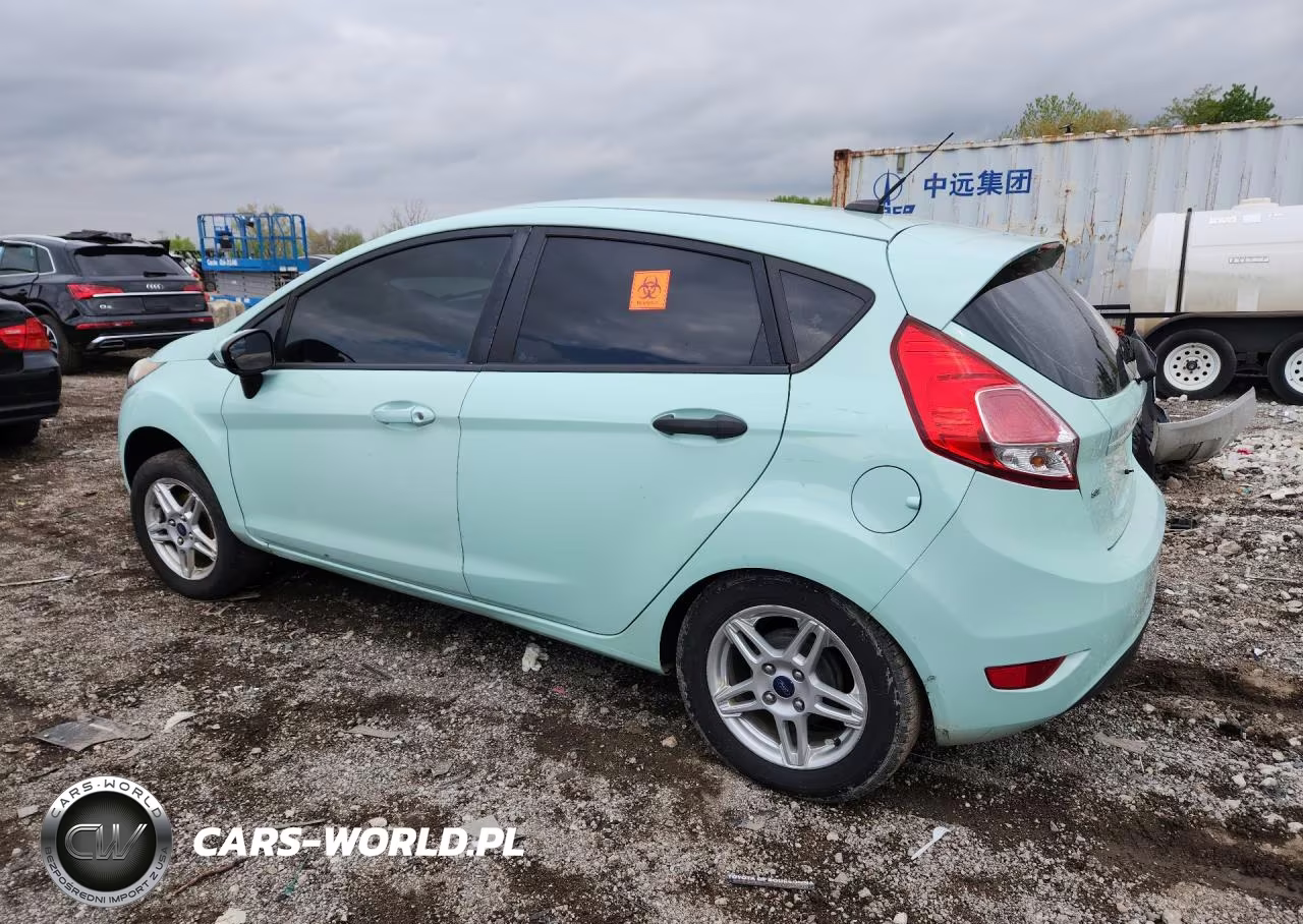 2017 Ford Fiesta Se VIN:3FADP4EJ9HM115846 - 2
