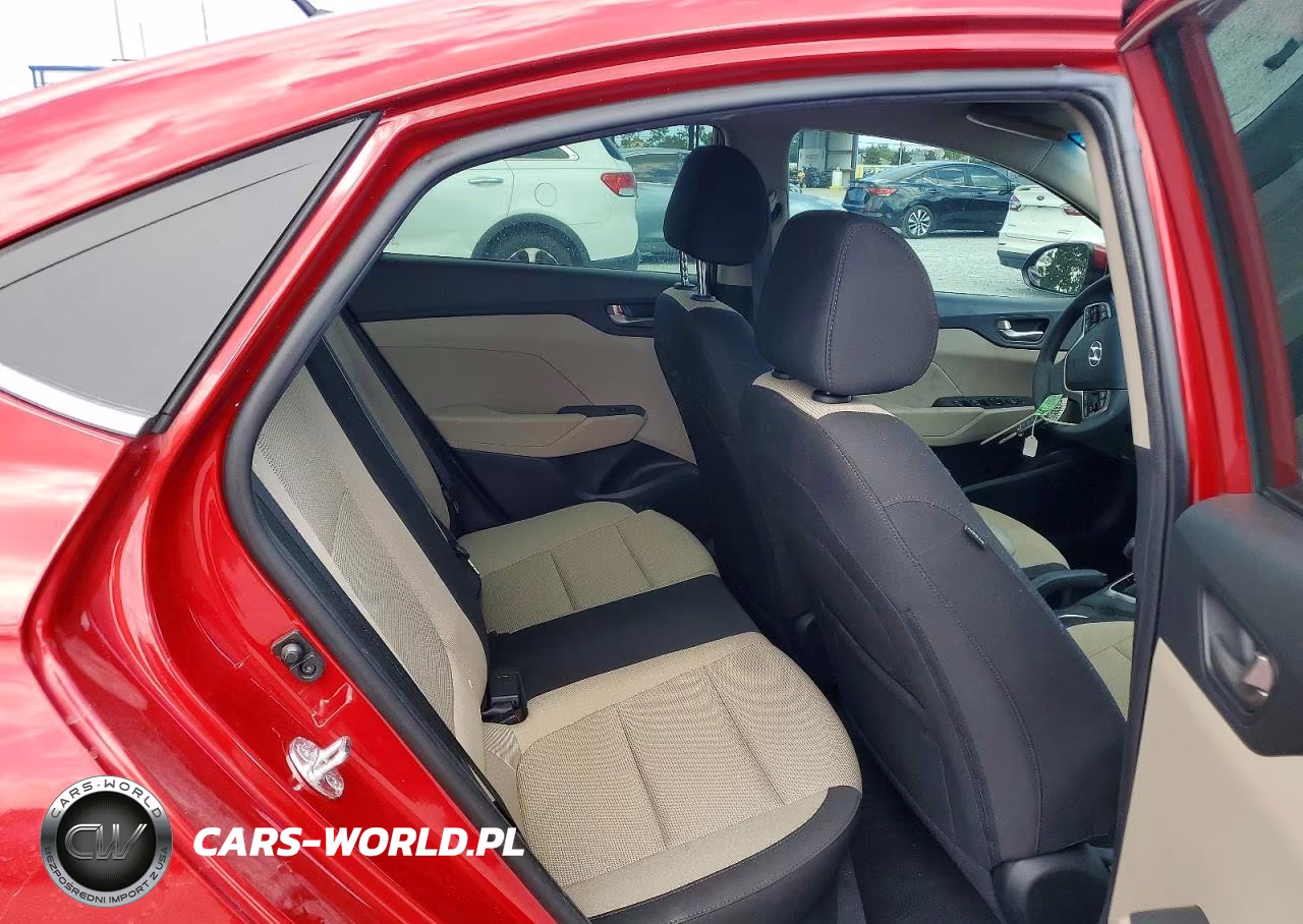 2022 Hyundai Accent Sel VIN:3KPC24A66NE172291 - 10