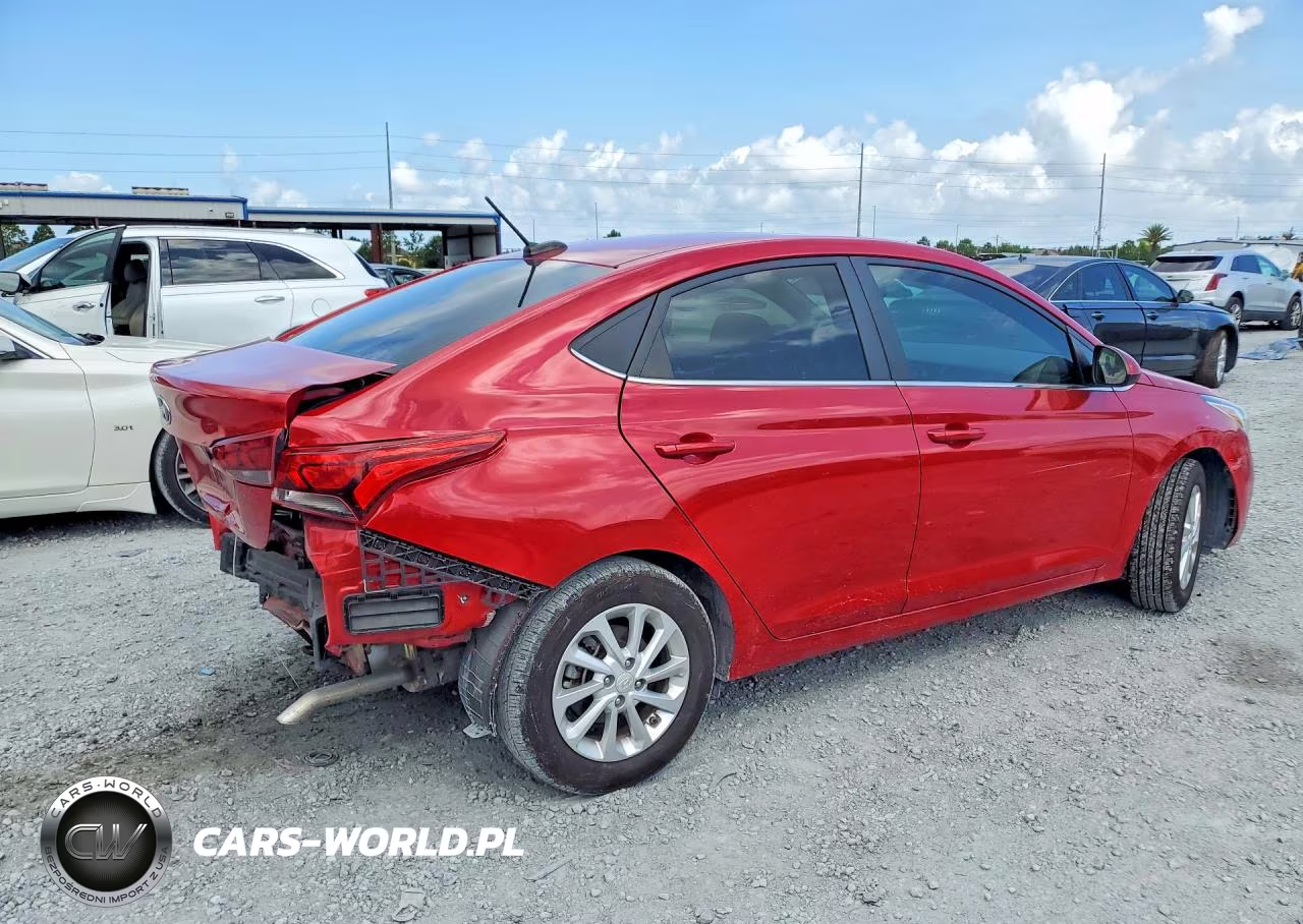 2022 Hyundai Accent Sel VIN:3KPC24A66NE172291 - 3
