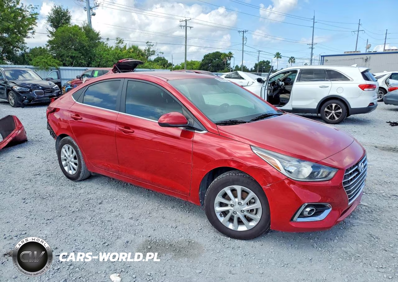 2022 Hyundai Accent Sel VIN:3KPC24A66NE172291 - 4