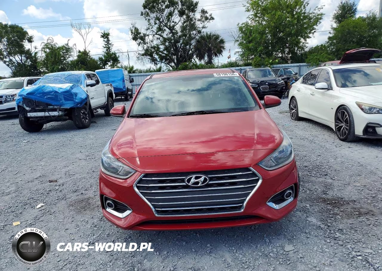 2022 Hyundai Accent Sel VIN:3KPC24A66NE172291 - 5
