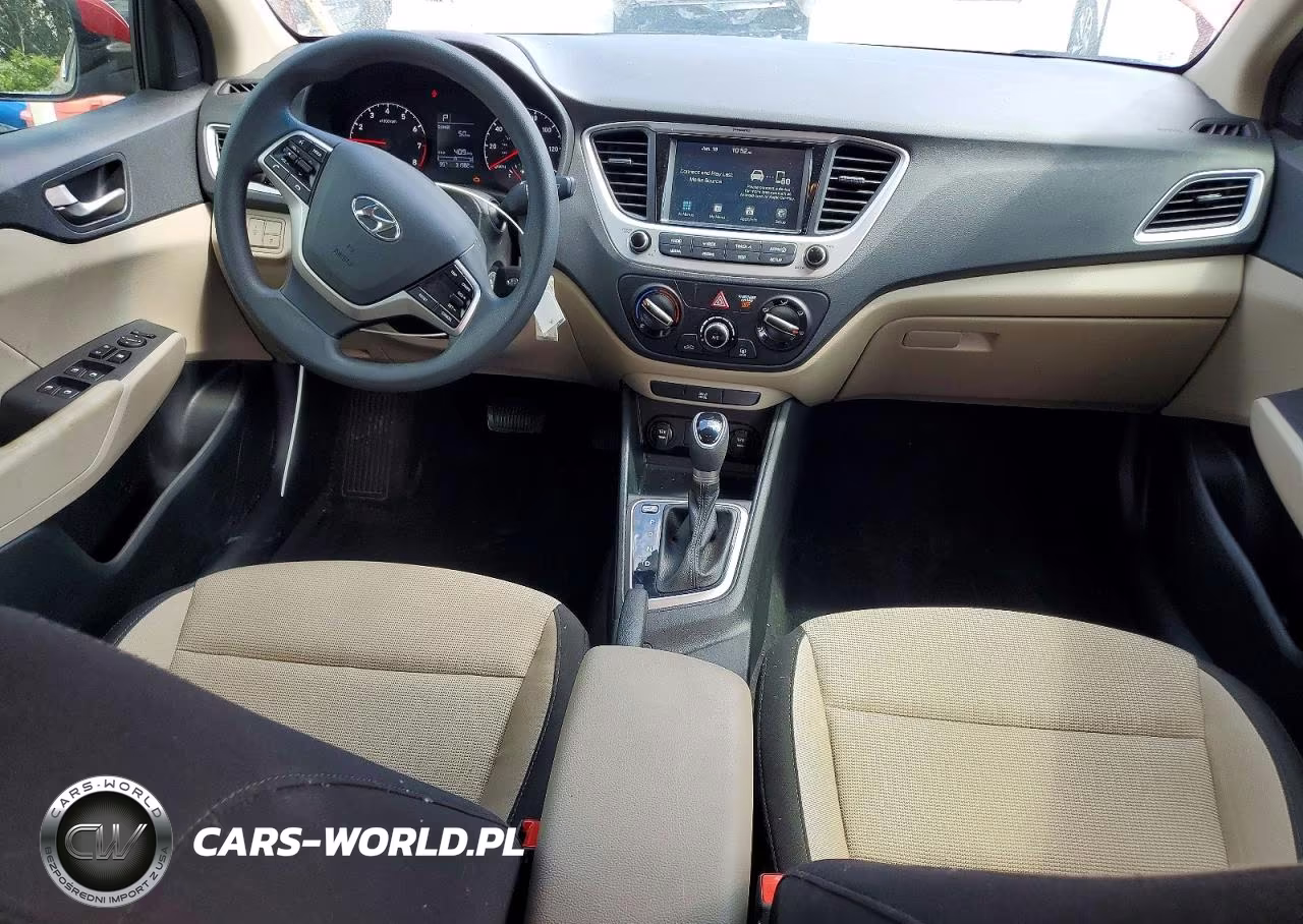 2022 Hyundai Accent Sel VIN:3KPC24A66NE172291 - 8