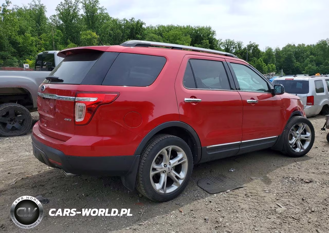 2012 Ford Explorer Limited VIN:1FMHK8F83CGA80247 - 3