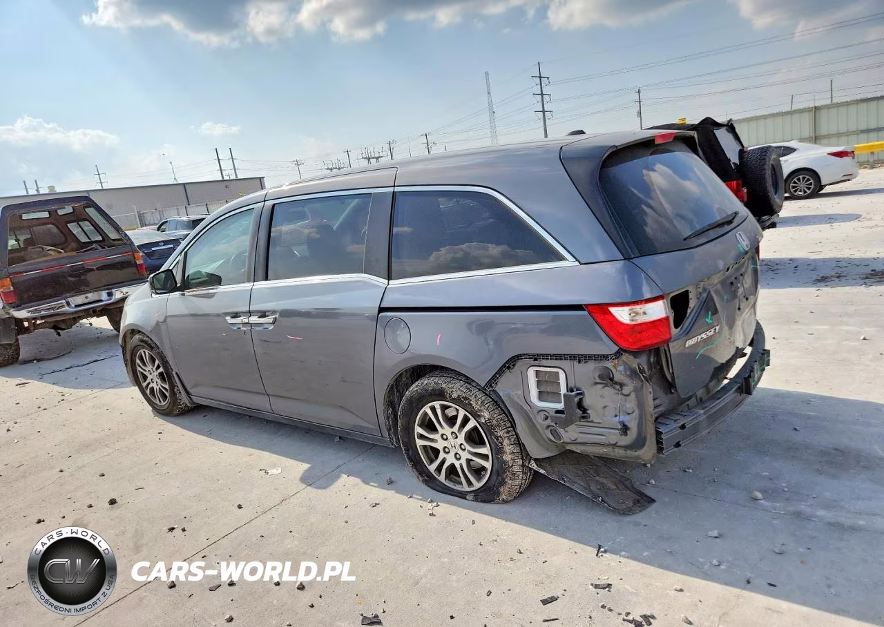 2013 Honda Odyssey Exl VIN:5FNRL5H67DB060577 - 2