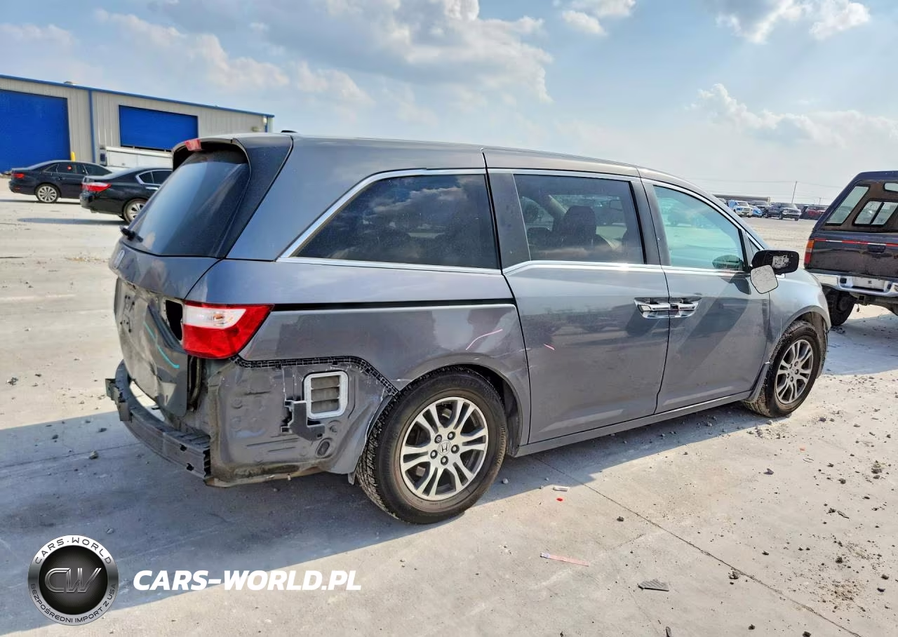 2013 Honda Odyssey Exl VIN:5FNRL5H67DB060577 - 3