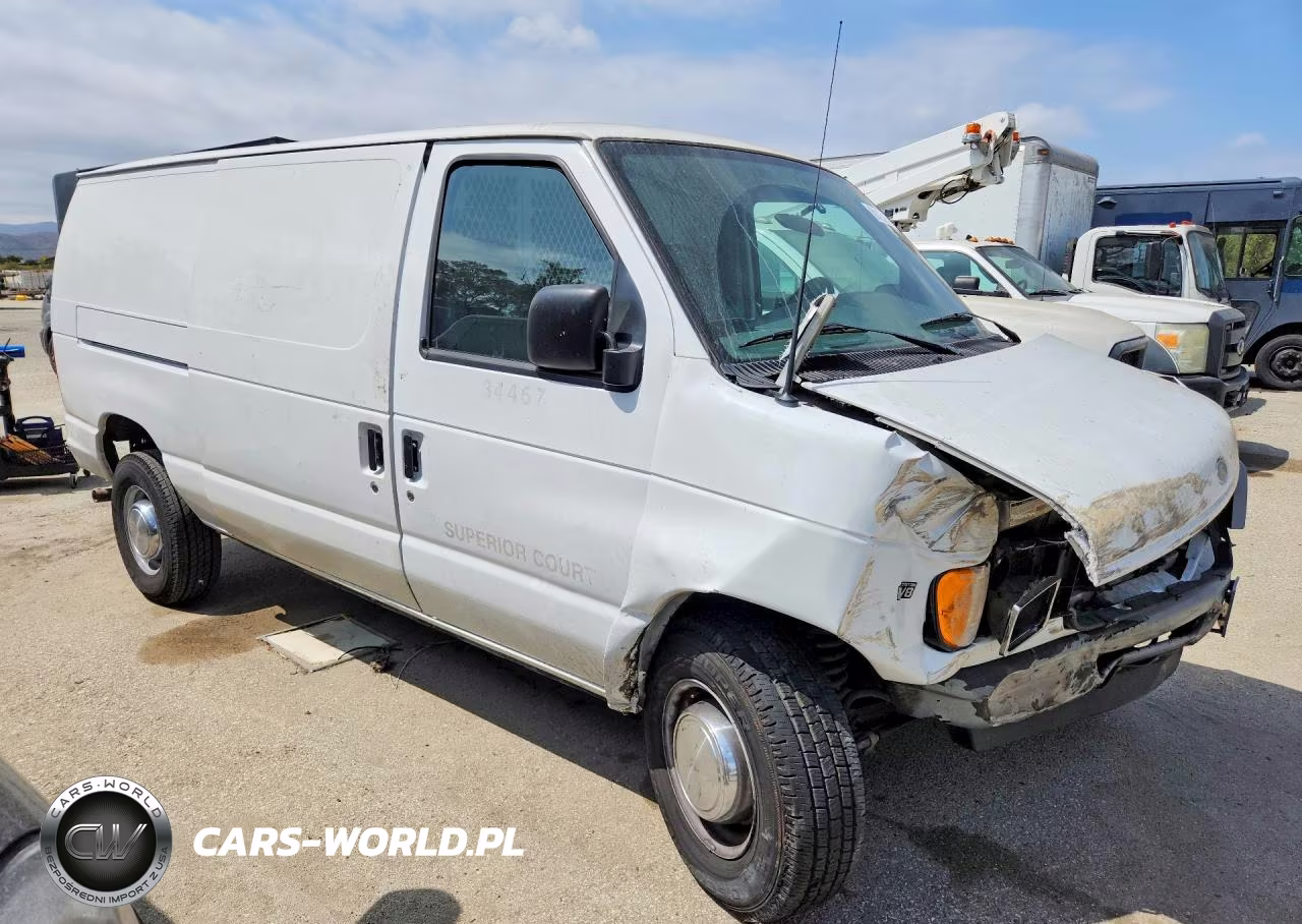 2001 Ford E350 Delivery Van VIN:1FTSE34L21HB51358 - 4