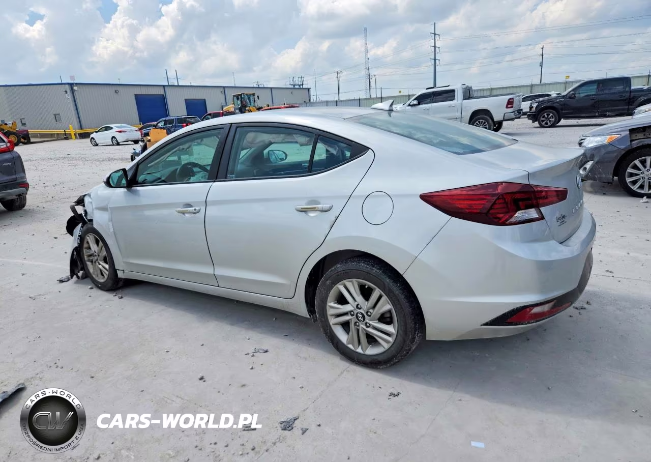 2019 Hyundai Elantra Sel VIN:5NPD84LF2KH416185 - 2