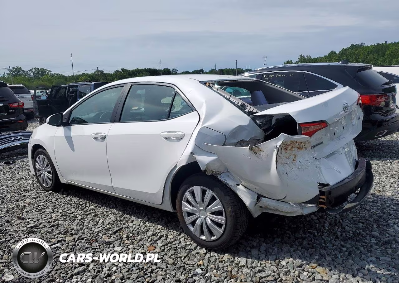 2018 Toyota Corolla Le VIN:2T1BURHE0JC017177 - 2