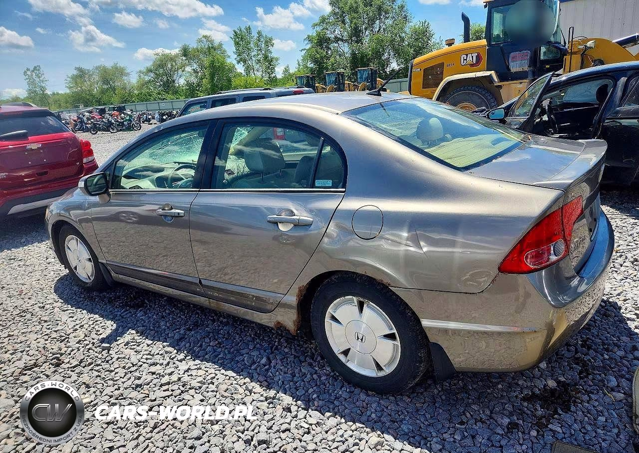 2006 Honda Civic Hybrid VIN:JHMFA36216S022442 - 2