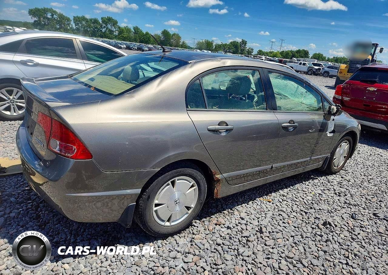 2006 Honda Civic Hybrid VIN:JHMFA36216S022442 - 3