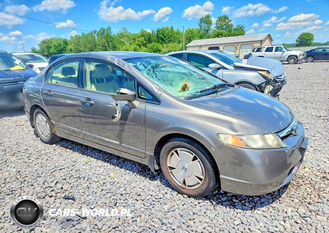 2006 Honda Civic Hybrid VIN:JHMFA36216S022442 - 4