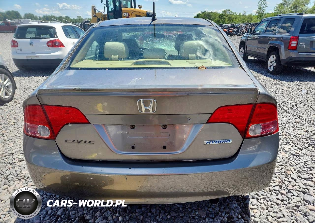 2006 Honda Civic Hybrid VIN:JHMFA36216S022442 - 6