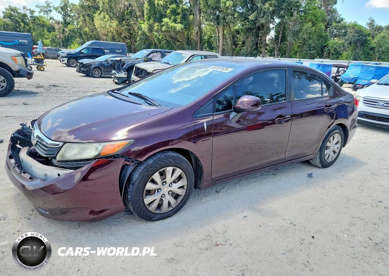 2012 Honda Civic Lx – zdjęcie 1 z 12