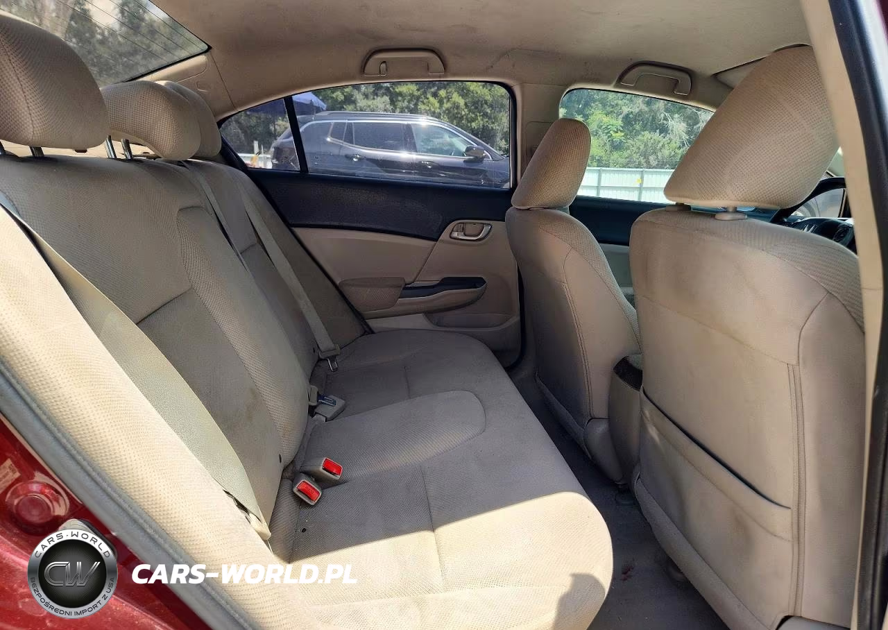 2012 Honda Civic Lx VIN:19XFB2F54CE046901 - 10