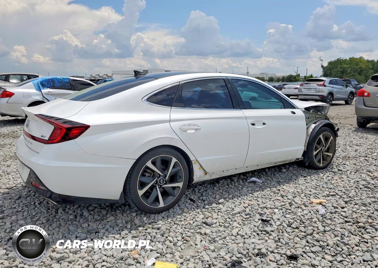 2021 Hyundai Sonata Sel Plus VIN:5NPEJ4J2XMH132265 - 3