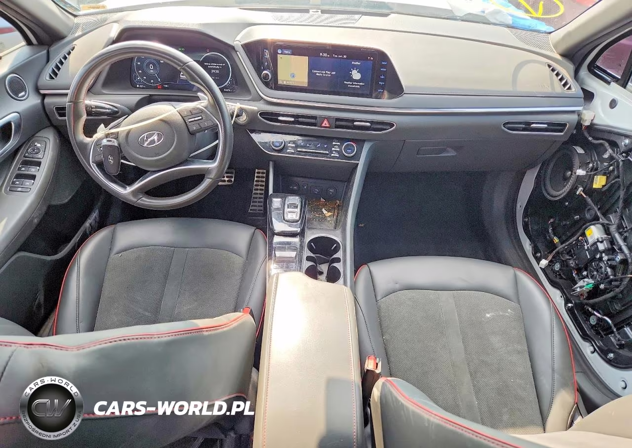 2021 Hyundai Sonata Sel Plus VIN:5NPEJ4J2XMH132265 - 8