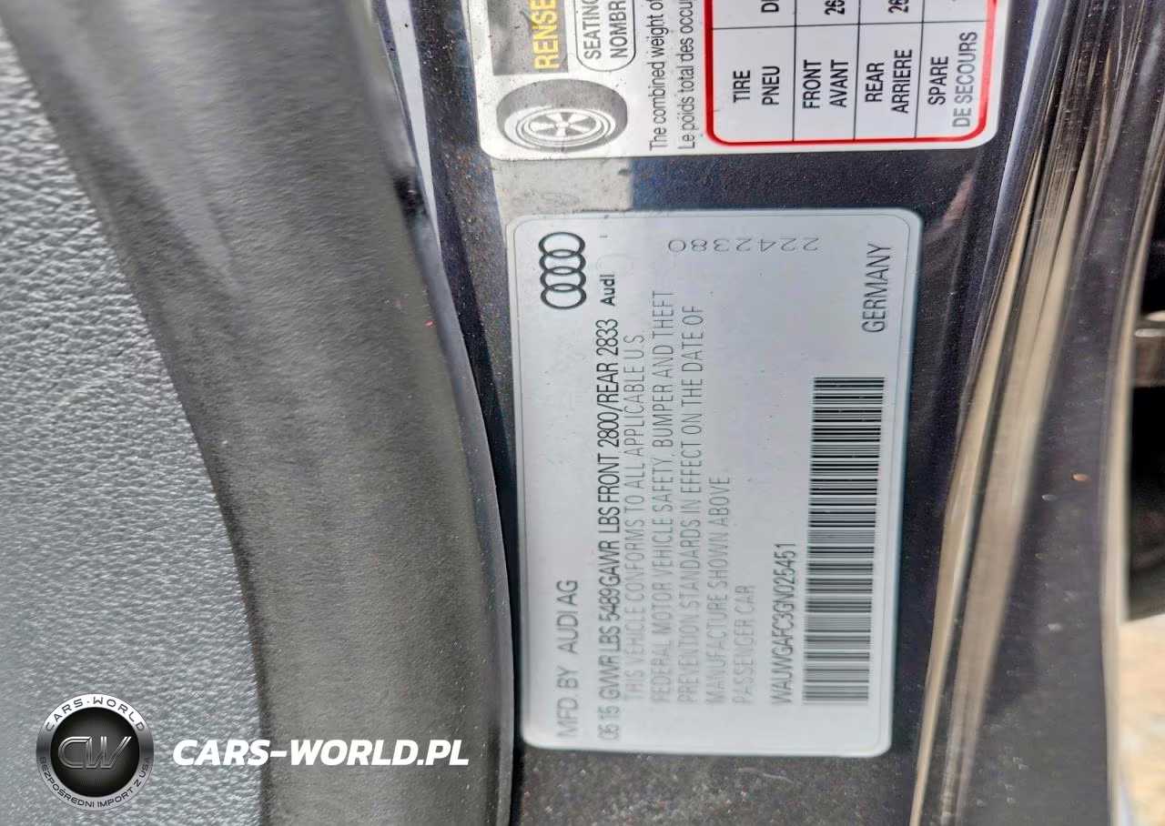 2016 Audi A7 Premium Plus VIN:WAUWGAFC3GN025451 - 12