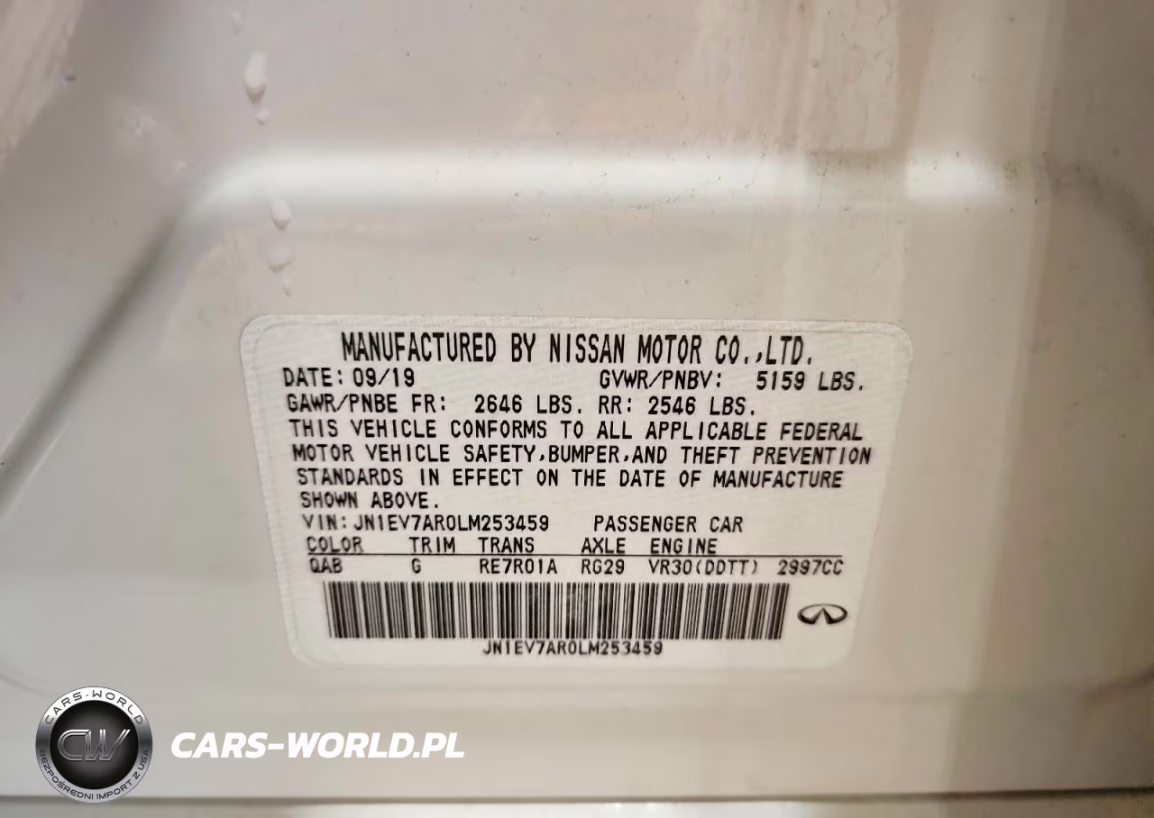 2020 Infiniti Q50 3.0T Luxe VIN:JN1EV7AR0LM253459 - 12