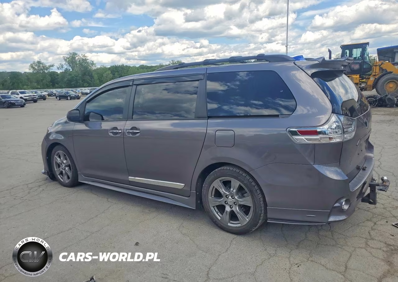 2017 Toyota Sienna Se VIN:5TDXZ3DC1HS849816 - 2