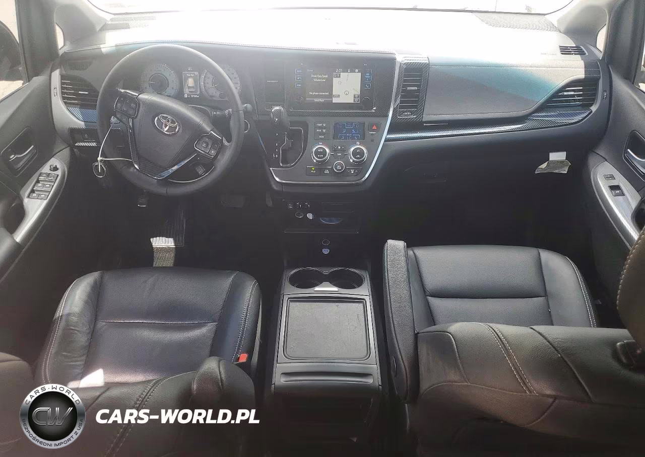 2017 Toyota Sienna Se VIN:5TDXZ3DC1HS849816 - 8