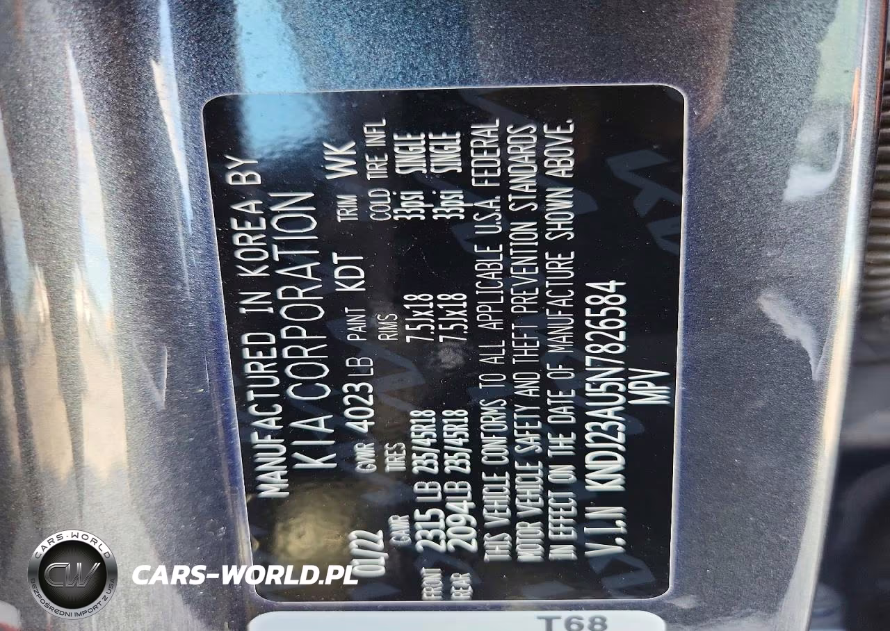 2022 Kia Soul X-Line VIN:KNDJ23AU5N7826584 - 13