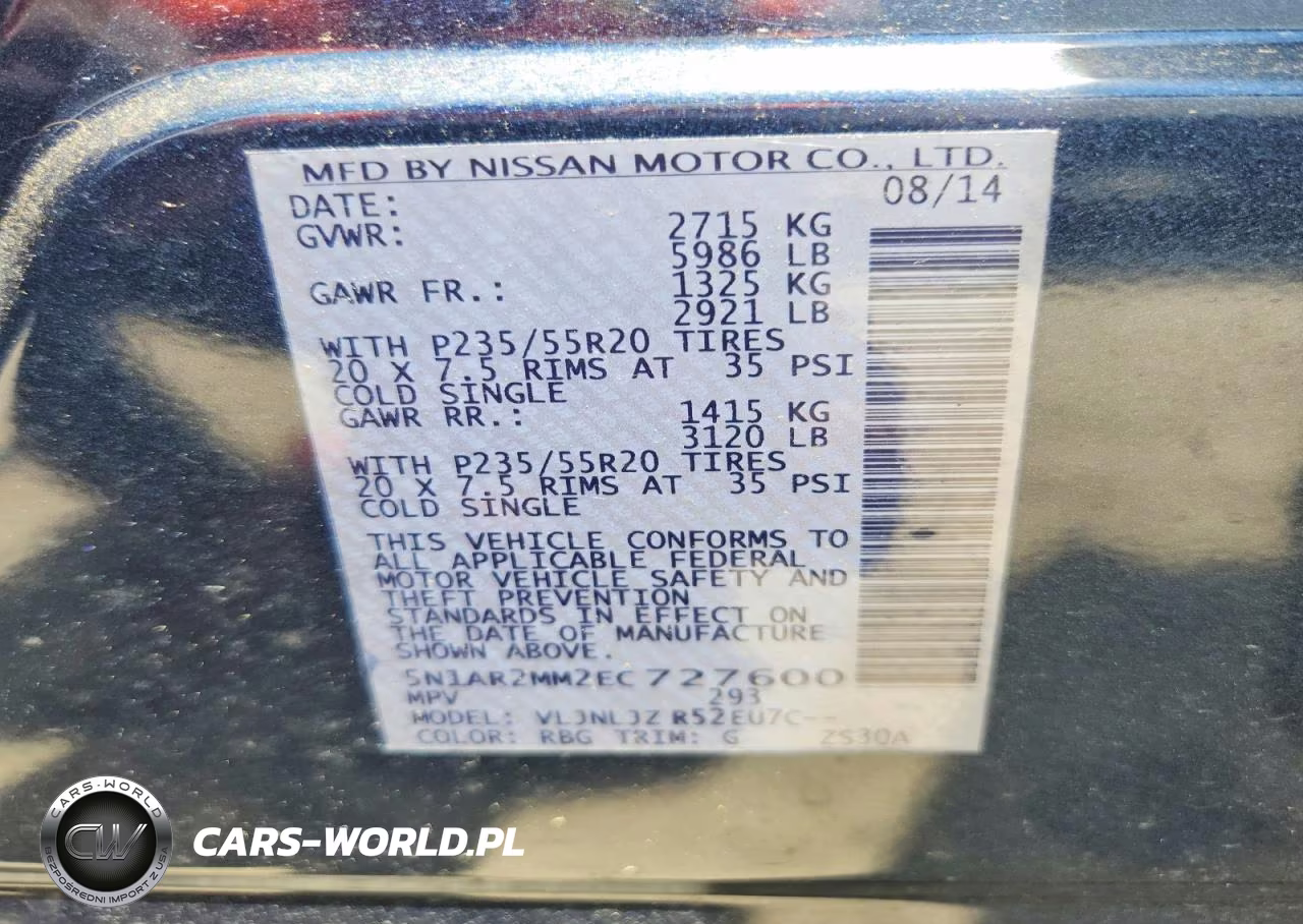 2014 Nissan Pathfinder S VIN:5N1AR2MM2EC727600 - 13