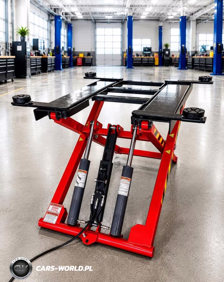 2026 Portable Scissor Car Lift Mid Rise Mechanic Lift VIN:38912839 - 8