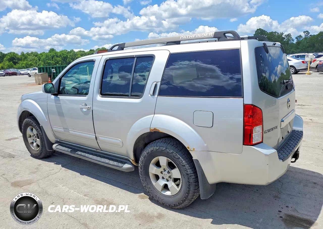 2005 Nissan Pathfinder Xe VIN:5N1AR18W95C750636 - 2