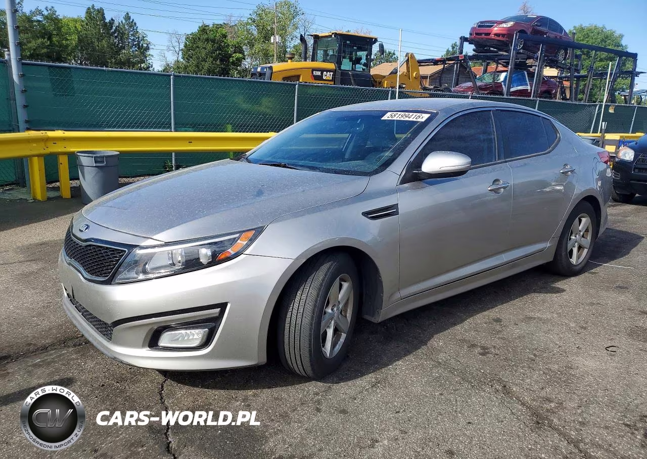 2014 Kia Optima Lx – zdjęcie 1 z 11