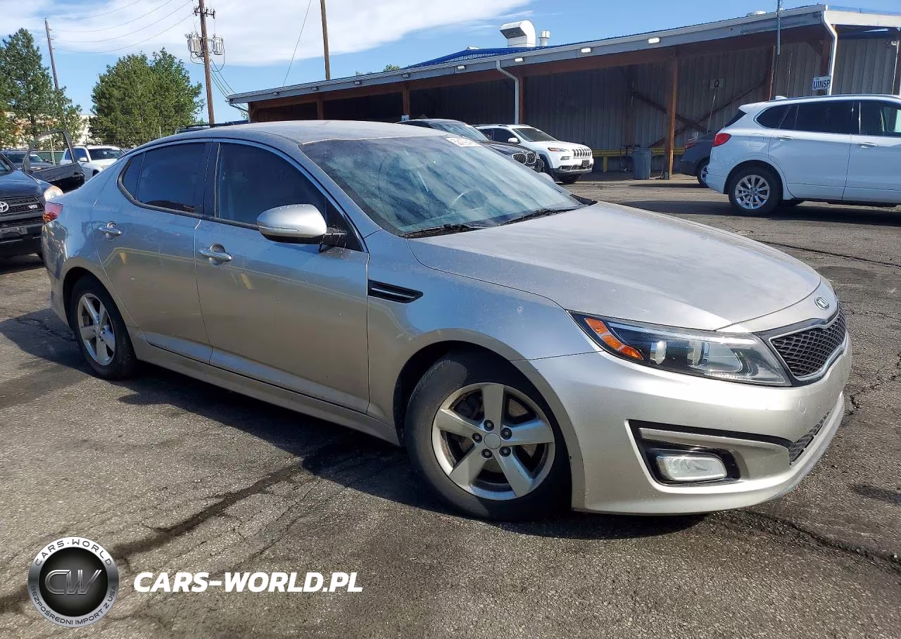 2014 Kia Optima Lx VIN:KNAGM4A79E5466927 - 4