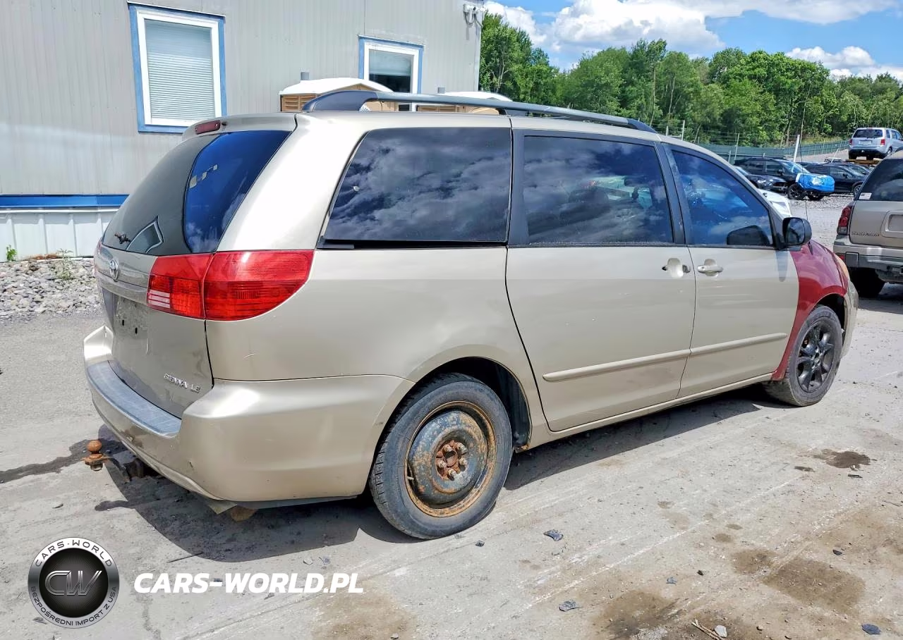 2004 Toyota Sienna Le 7 Passenger VIN:5TDZA23C64S033979 - 3